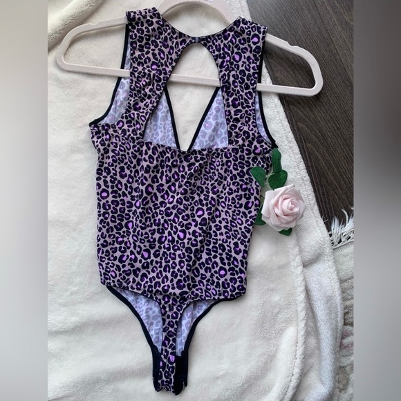 NWOT Victoria’s Secret Cheetah Print Bodysuit - Picture 7 of 11